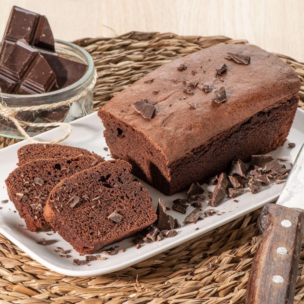 Cake moelleux au chocolat sans gluten - Labelvie - Catégorie sans gluten